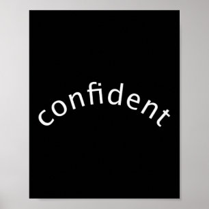 Frauensingle-Wort-Spruch Selbstbewusst, Motivieren Poster