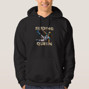 FrauenSoftball League Sliding Queen Best Base St Hoodie
