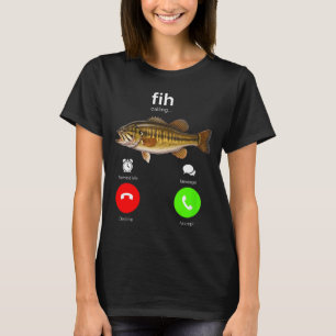 Frauensprechender Anruf erinnern ablehnen annehmen T-Shirt