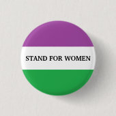 Frauenstand Button (Vorderseite)
