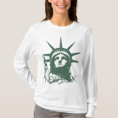 Frauenstatue des New Yorker Shirts des T - Shirt d (Vorderseite)