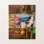 Frauenstatue . puzzle (Vertikal)