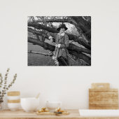 Frauenstil in der Golftasche: Anfang der 1900er Poster (Küche)