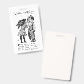 Frauenstimmen Ausweis (Vorder- & Rückseite)