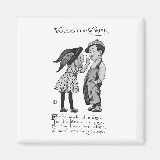 Frauenstimmen Magnet (Vorne)