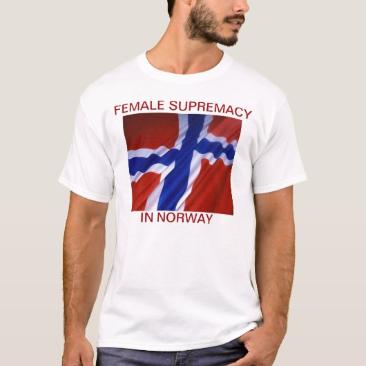 FRAUENSUPREMACK IN NORWEGEN T-Shirt (Vorderseite)