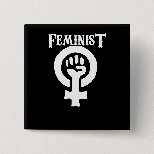 Frauensymbol Button (Vorderseite)