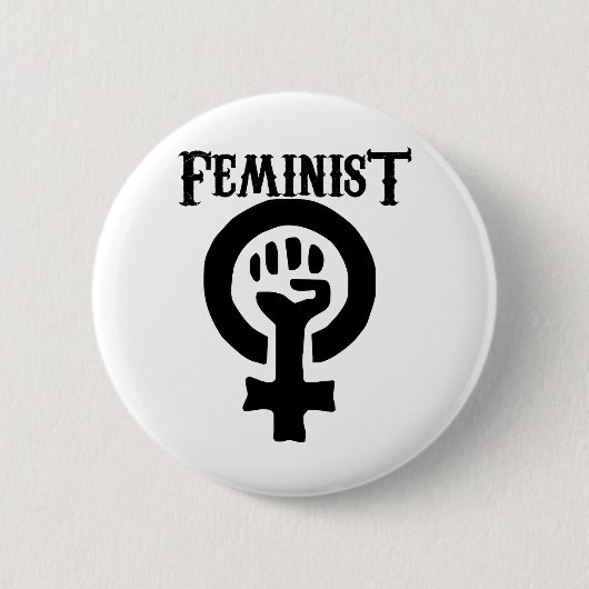Frauensymbol Button (Vorderseite)