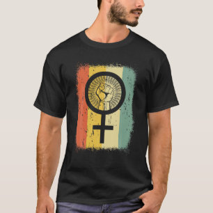 Frauensymbol-Faust-Feministin Frauenrecht Feminism T-Shirt