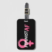 Frauensymbol Gepäckanhänger (Vorderseite Vertikal)