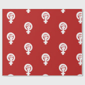 Frauensymbol Geschenkpapier (Flach)