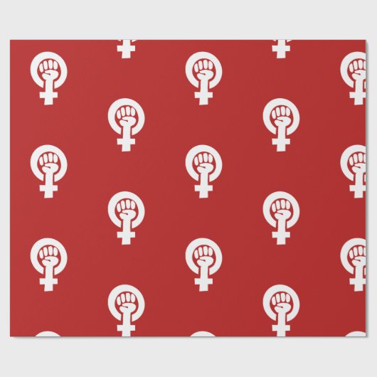 Frauensymbol Geschenkpapier (Flach)