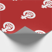 Frauensymbol Geschenkpapier (Ecke)