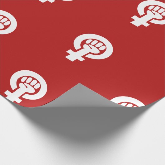 Frauensymbol Geschenkpapier (Ecke)