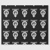 Frauensymbol Geschenkpapier (Flach)
