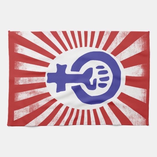 Frauensymbol Handtuch (Horizontal)