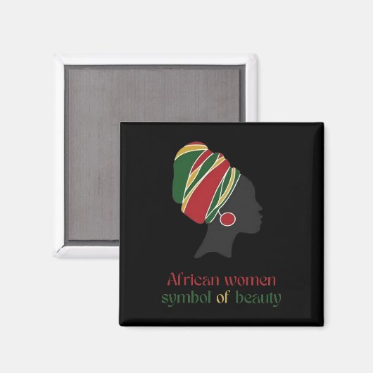 Frauensymbol Magnet (Vorderseite/Rückseite)