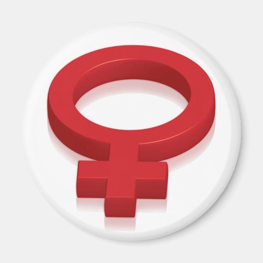 FRAUENSYMBOL MAGNET (Vorne)