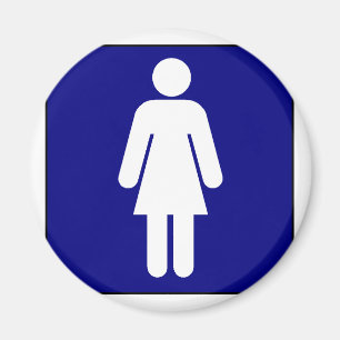 Frauensymbol Magnet