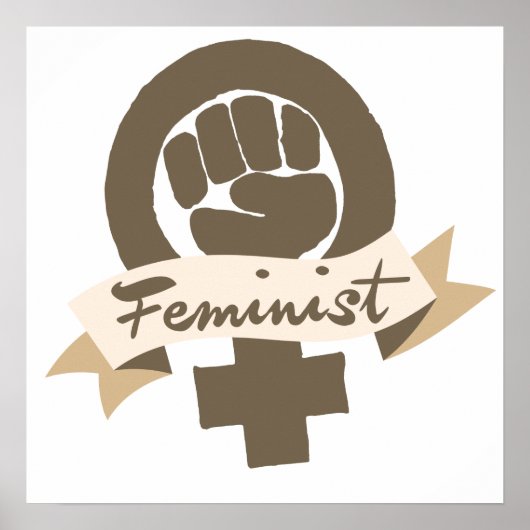 Frauensymbol Poster (Vorne)