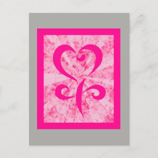 Frauensymbol Postkarte