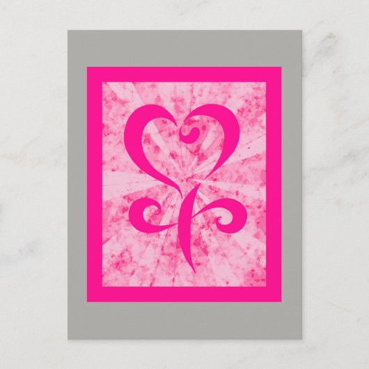 Frauensymbol Postkarte (Vorderseite)