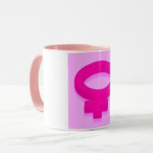FRAUENSYMBOL TASSE (Vorderseite Links)