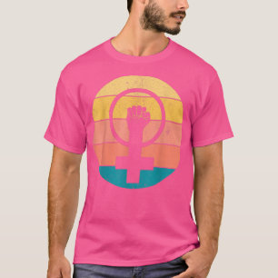Frauensymbolen Frauengleichheit Frauen in Frauenfö T-Shirt