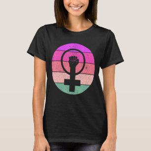 Frauensymbolen Frauengleichheit Frauen in Frauenfö T-Shirt