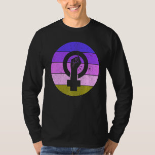 Frauensymbolische Gleichberechtigung - Femini T-Shirt