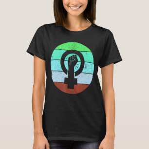 Frauensymbolische Gleichberechtigung - Femini T-Shirt