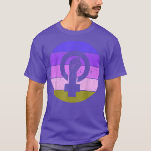 Frauensymbolische Gleichberechtigung - Femini T-Shirt