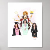 Frauentag Art Poster (Vorne)