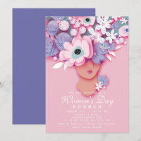 Frauentag Brunch Moderne Girly Floral