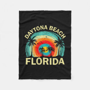 Frauentag Daytona Beach Florida Retro-Sommer Fleecedecke