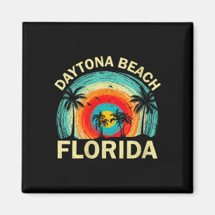Frauentag Daytona Beach Florida Retro Sommer Magnet