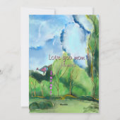 Frauentag Feiertagskarte (Rückseite)