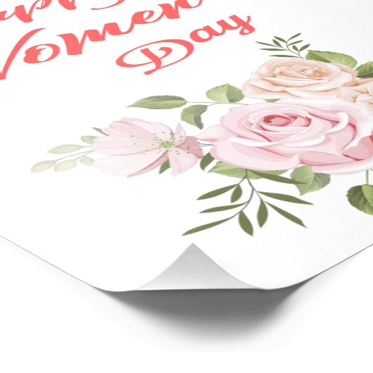 Frauentag Fotodruck (Ecke)