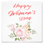 Frauentag Fotodruck (Vorne)