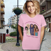 Frauentag | Girl-Power pink T-Shirt