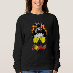 Frauentag Loud & Proud Softball Gigi Mes Sweatshirt