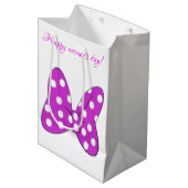 Frauentag Mittlere Geschenktüte (Vorderseite Schrägansicht)