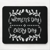 Frauentag Mousepad (Vorne)
