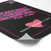 Frauentag-Poster Poster (Ecke)