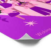 Frauentag Thema niedliches Design Poster (Ecke)