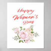 Frauentag vertikal poster (Vorne)