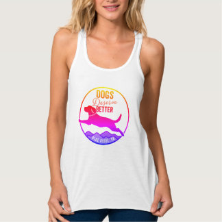 Frauentank - Regenbogen-Logo Tank Top