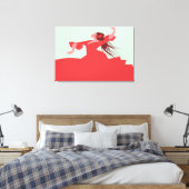 Frauentanz Leinwanddruck (Insitu (Schlafzimmer))