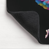 Frauentanz Skeleton Rainbow Ballerina Mousepad (Ecke)