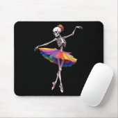 Frauentanz Skeleton Rainbow Ballerina Mousepad (Mit Mouse)